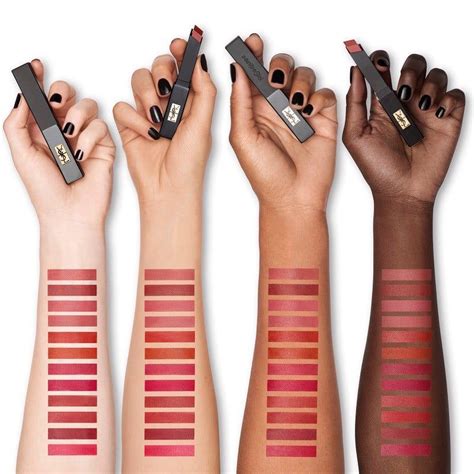 ysl slim velvet radical matte lipstick swatches